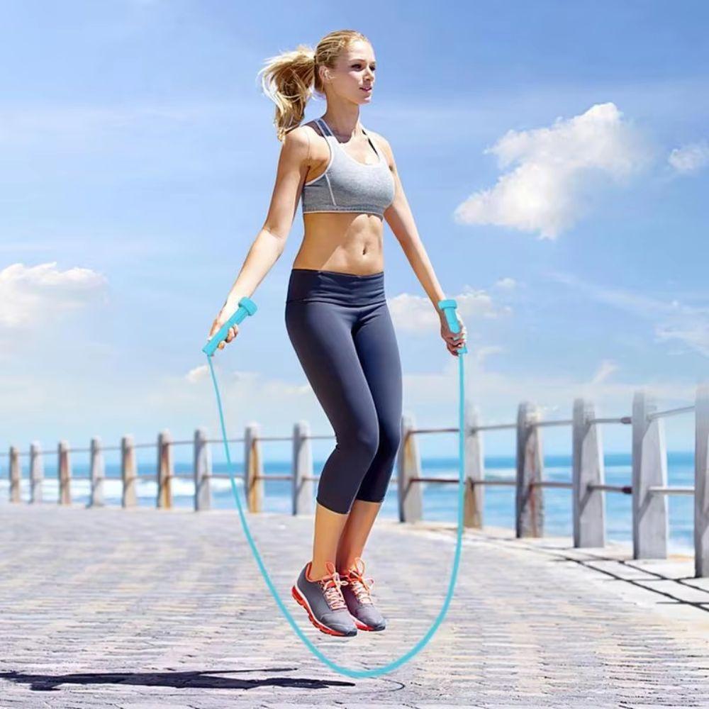2.8m Exam Jump Rope Lightweight Sports Rope Gym Equipment Racing Jump Rope Slim Body