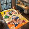 Naruto Anime Character Carpet for Living Room Bedroom Home Decor Cool Movie Mat Play Floor Mat