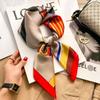 Luxury Silk Shawl Square Scarf for Women Satin Hijab Fashion Wraps Neckerchief Female Hair Bands Ribbon Headband Bandana