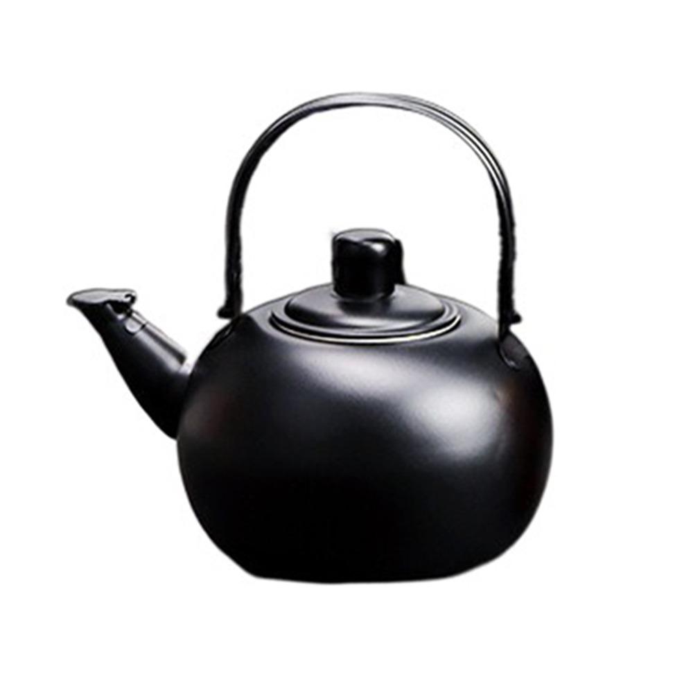 Stainless Steel Water Kettles with Infuser Filter Teapot Portable Oolong Tea Jug  Home Office