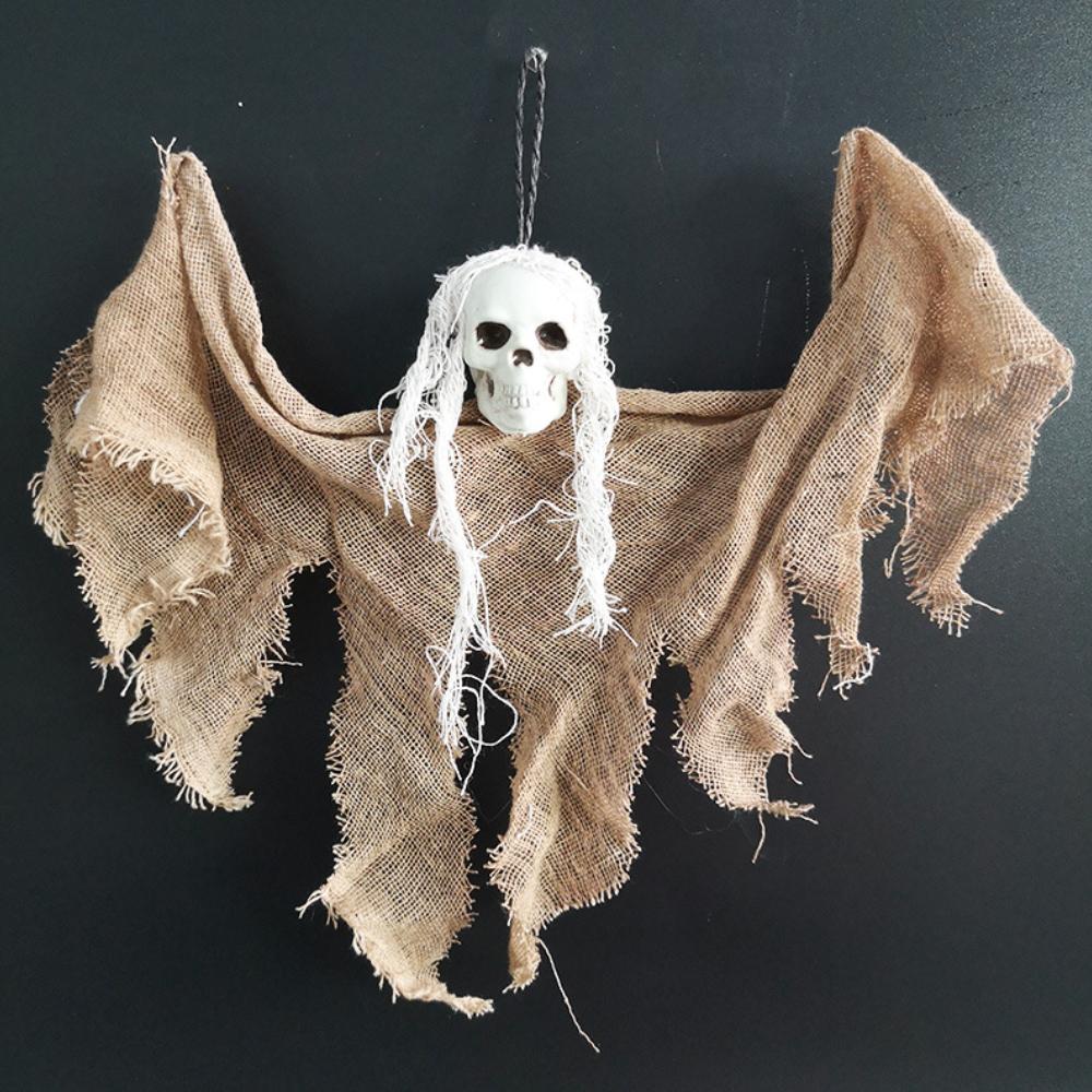 Halloween Little Hanging Decoration Ghost Skull Head Terror Props Home Bar Party