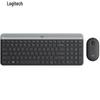 סט מקלדת ועכבר אלחוטיים דקים Logitech MK470