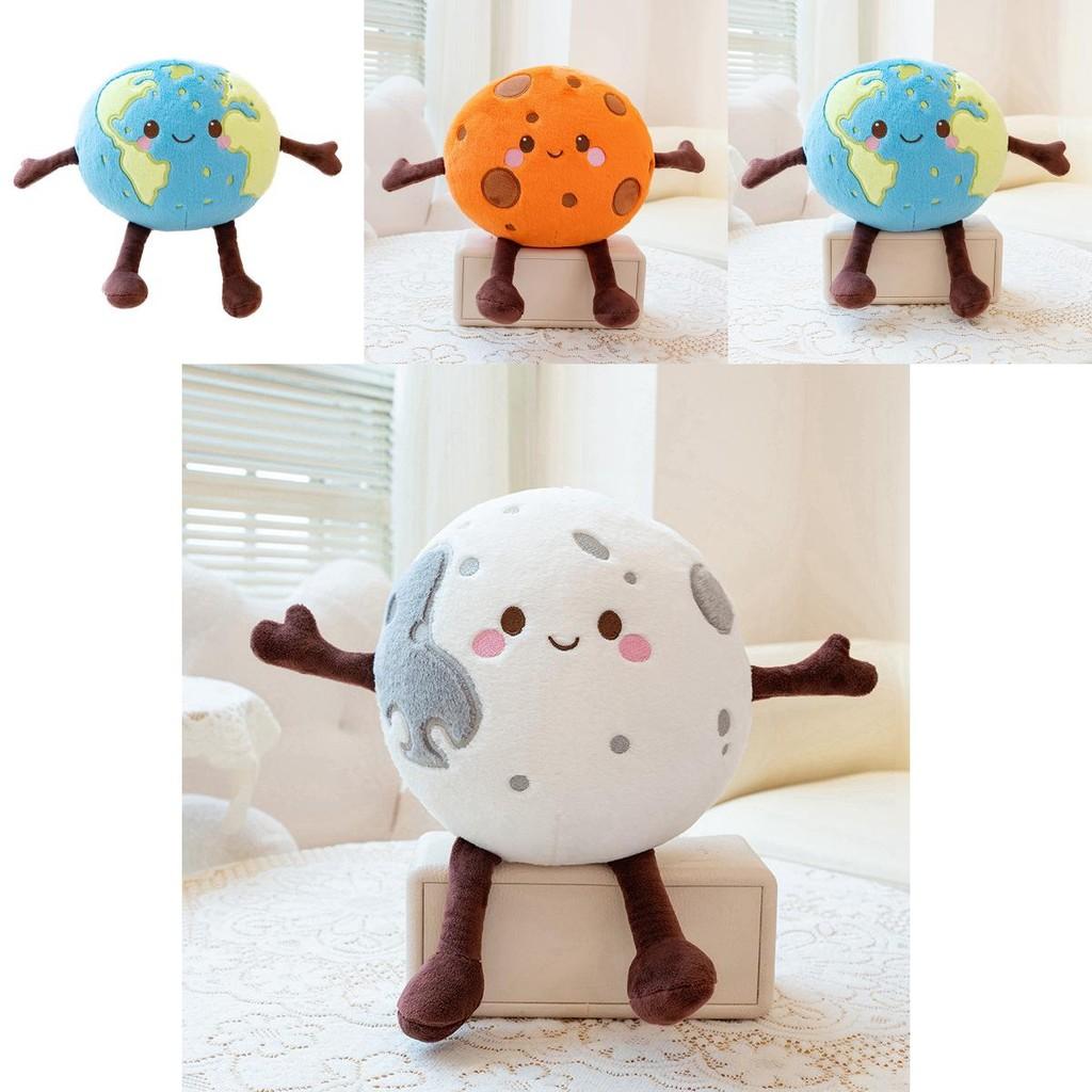 Planet Plush Toy With Pp Cotton Filling For Kids And Collectors