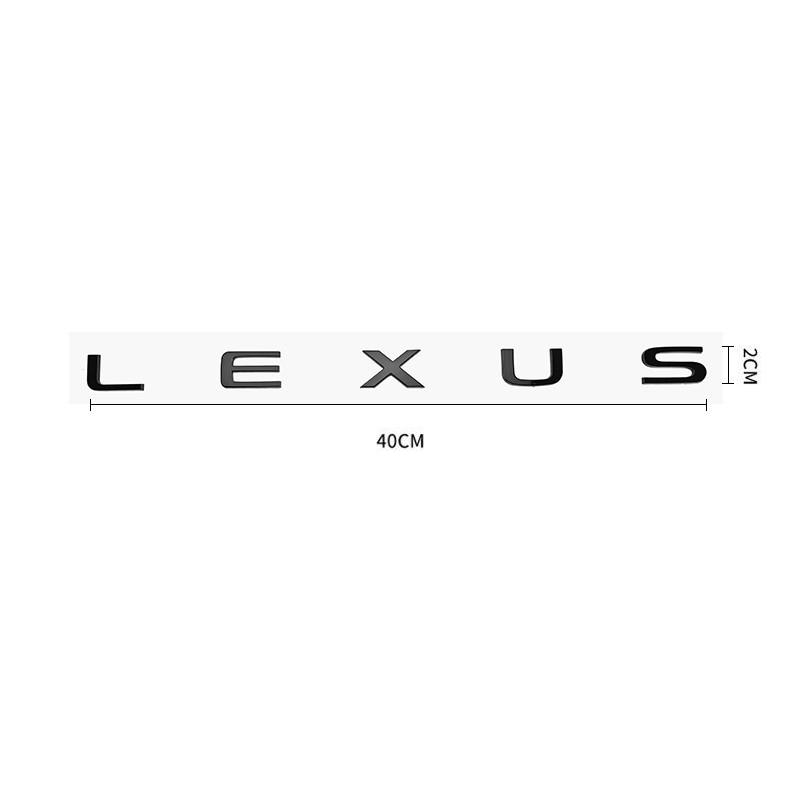 ABS Car Rear Trunk Sticker Accessories For Lexus F SPORT GX460 Ct200h IS250 ES 220D IS200 Fsport GS GX IS LS LX NX RX UX CT LC