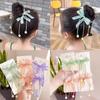 2pcs Cute Children Rubber Band Sweet Bow Elastic Hair Ring for Girls Princess Kawaii Hair Tie Headwear Kids Hair Accessories