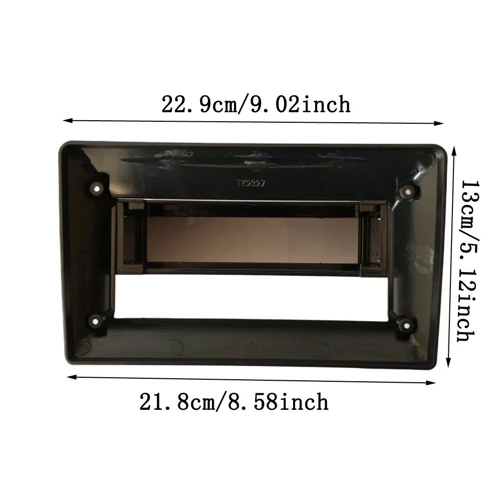 1 Din 9 10 Inch Universal Car Stereo Radio Fascia Touch Screen Autoradio Car MP5 Player Frame Plate Adapter Navigation Panel