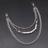 Punk Skull Multilayer Metal Belt Chain For Men And Women Hip Hop Nightclub Style Accessories