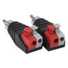 10 Pcs Speaker Wire Cable To Audio Male RCA Connector Adapter Jack Plug