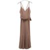 SNIDEL Mermaid Waist Belt Cami One Piece Brown SWFO214059 Women Used