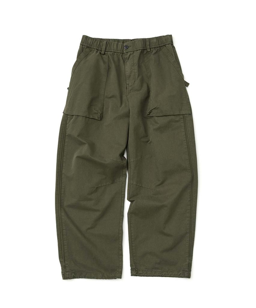 WMC Elastic Waist Fatigue Pants_Khaki