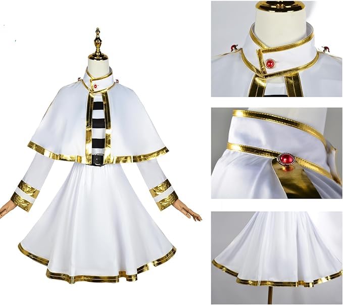 Set parrucca costume cosplay Agtop Freiren outfit di Halloween