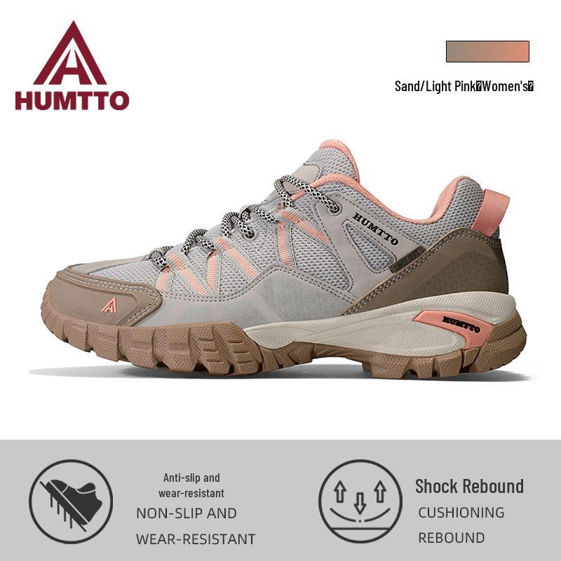 HUMTTO Waterproof Hiking Shoes: Lightweight, Breathable, Non-Slip Mountain Footwear for Men and Women.