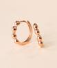 J-Rahel [14K/18K Gold] One-Touch Volume Earrings