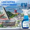 Spray Nettoyant Vitres Spray Nettoyant Fenêtres Rend le Verre Brillant Éblouissant pour Fenêtres Miroirs Surfaces en Verre Intérieures Extérieures