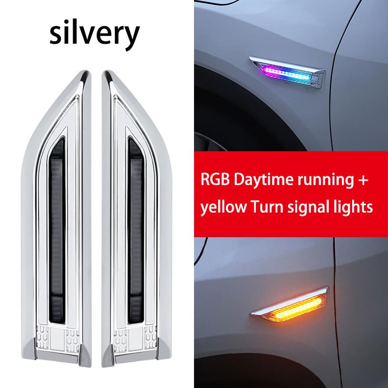 AABHC1 For Chevrolet Cruze Orlando Monza CAVALIER Epica Camaro Captiva Astro AVEO BERETTA Car side turn signals lamp RGB and flowing