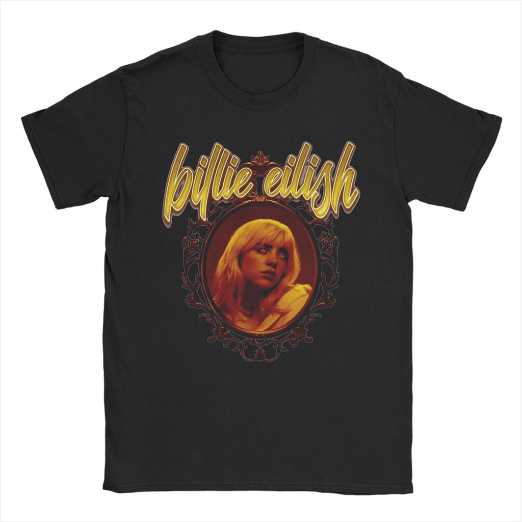 Vintage Singer Billie TShirt Unisex Round Collar 100 Cotton T Shirts Short Sleeve Tee Shirt Big Size Clothes