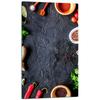 GLASS CUTTING BOARD 30x52 SPICES