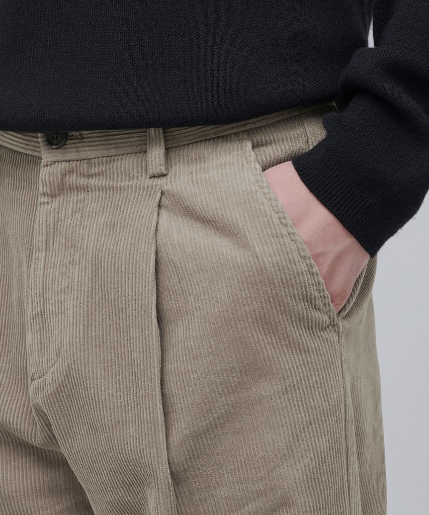 MUSINSA STANDARD Wide Corduroy Pants [Light Beige]