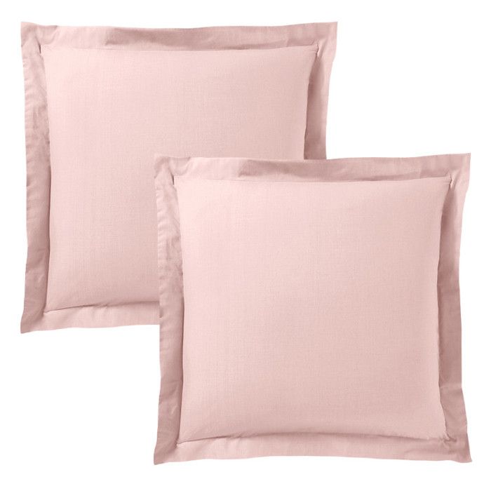 Taie d'oreiller "Prémium" toutes dimensions - 63x63 - Prémium Rose Dragée