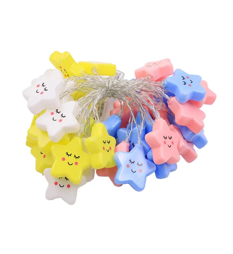 New LED Colorful Star Light String USB Living Room Outdoor Garden Camping Wedding Christmas Party Decoration Atmosphere Light