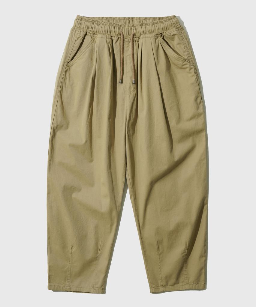 JEMUT Scone Wide Balloon Pants Beige Yhlp2350