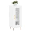 Sideboard In White 34.5 X 34 X 90 Cm Particleboard