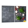 Glass Stovetop Protector 2x40x52 Slate