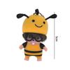 New Style Monchhichi Keychain Cute Monchi Kitty Keychains for Bags Children's Day Gift Toy Model Doll