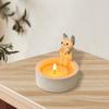 Cartoon Kitten Candle Holder Cute Cat Heating High Tempe Resistant Candlesticks Cat Warmers Paws Desktop Decorative Ornaments