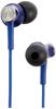 Audio Technica Kanal-Ohrhörer Blau BL ATH-CK350M