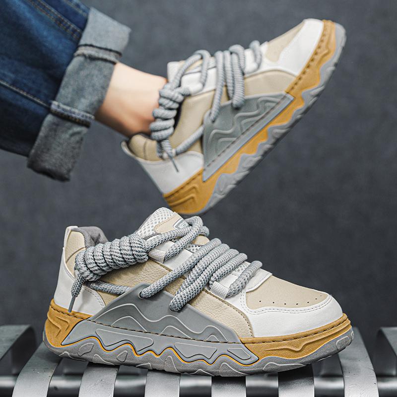 Baskets décontractées de style rétro pour hommes, chaussures de streetwear de créateur hip-hop, baskets originales pour hommes, chaussures de skateboard Superstar respirantes