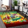 Futurama Bender Office Chair Mat for Home Office Desk Floor Protection, Futuristic Design Decorative Rug for Living Room Bedroom