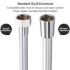 Explosion-proof Shower Extension Tube Replacement Spray Water Pipe Faucet Hose  Bathroom