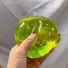 1pc Green Apple Squeeze Toys Pink Apple Slow Rebound Stress Relief Vent Fidget Toy Plasticity Squeeze Toy Relaxing Gift Ornament