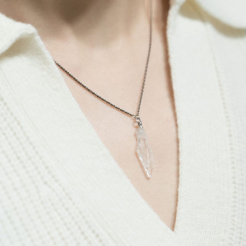 HARANG HR 311N_Crystal Quartz Necklace