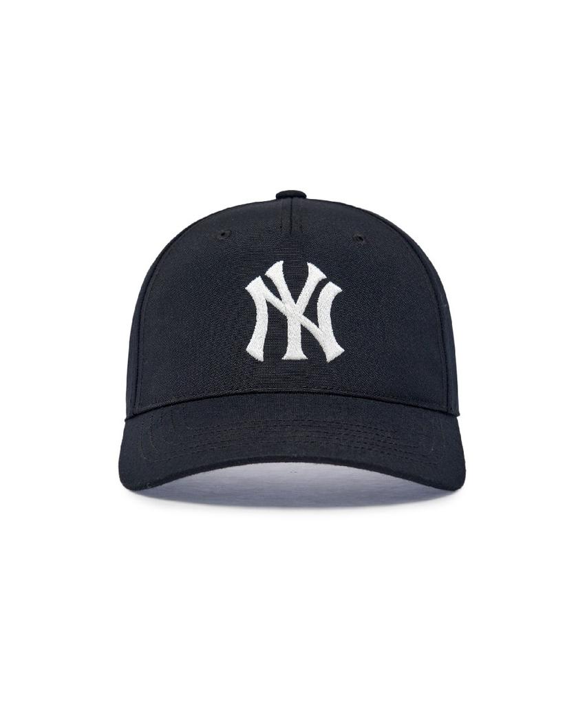 Emelbi Basic 5-Panel Structure Ball Cap Ny (Black)