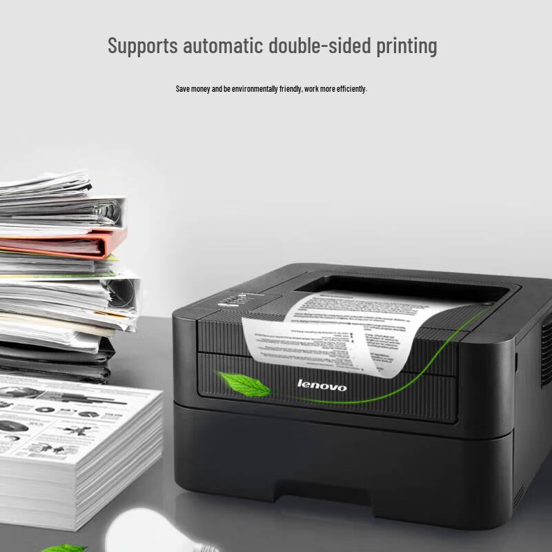 Lenovo A4 Monochrome Laser Printer CN Plug (adapter Included)