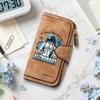 Stylish Astronaut Pattern Long Wallet Fashion Casual Functional Card Holder Daily Use Purse