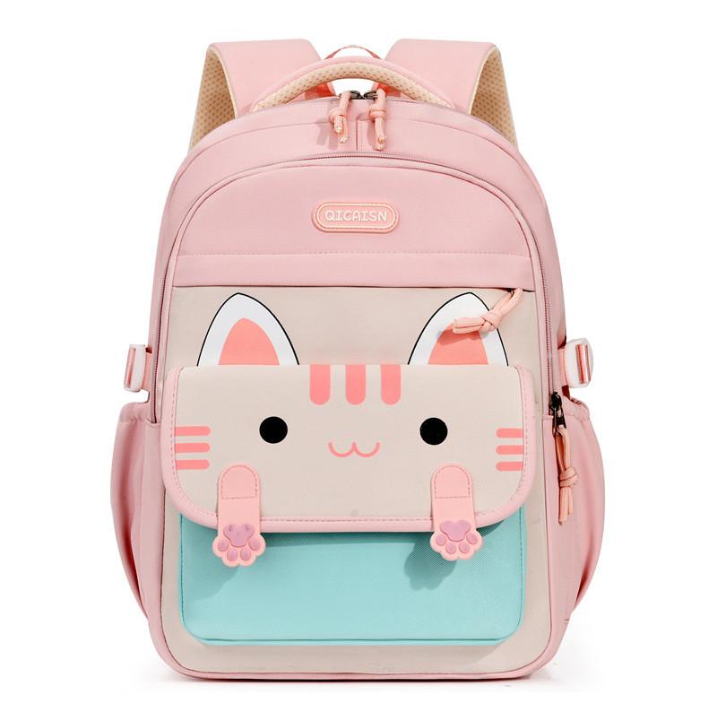 Cute Animal Kids Backpack For First Second Grade With Padded Straps And Loadbearing Relief