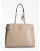 Shoulder Bag - GUESS - Blane Society - Beige - 32x27x13 Cm - Zipped