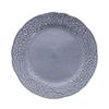 Plate M 22cm Bouquet Blue Gray