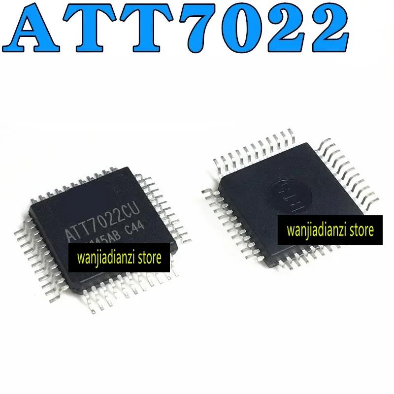 5pcs New and Original ATT7022CU ATT7022BU ATT7022EU ATT7022DU QFP44 Electric Energy Metering Chip, IC Chip Three-phase Table Patch