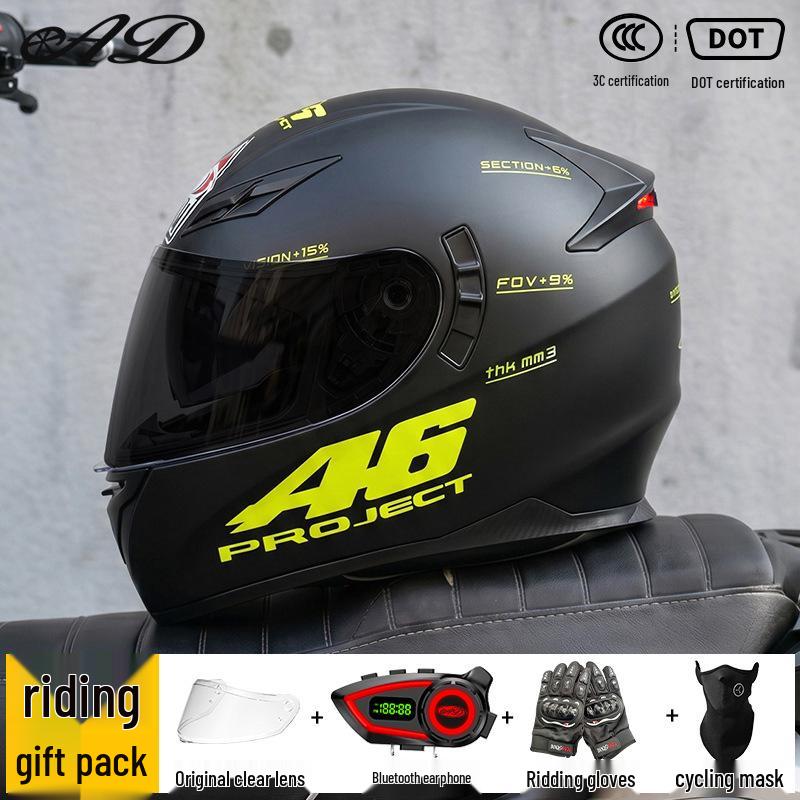 Bluetooth Flip-up Motorcycle Helmet, 3C Certified for Off-road and Electric Vehicles