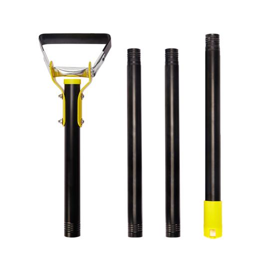 Double-Ended Garden Hoe & Weeder Heavy Duty Scuffle Hoe for Soil Loosening & Weed Removal 30-72 Inch Height Adjustable Long