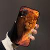 For Oppo A54 4G Case Black Silicone Soft TPU Shockproof Phone Cases For Oppo A54 Painted Phone Cover CPH2239 Protective Fundas