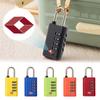 Security Tool Customs Password Lock TSA Cabinet Padlock 4 Digit Combination Lock  for Travel