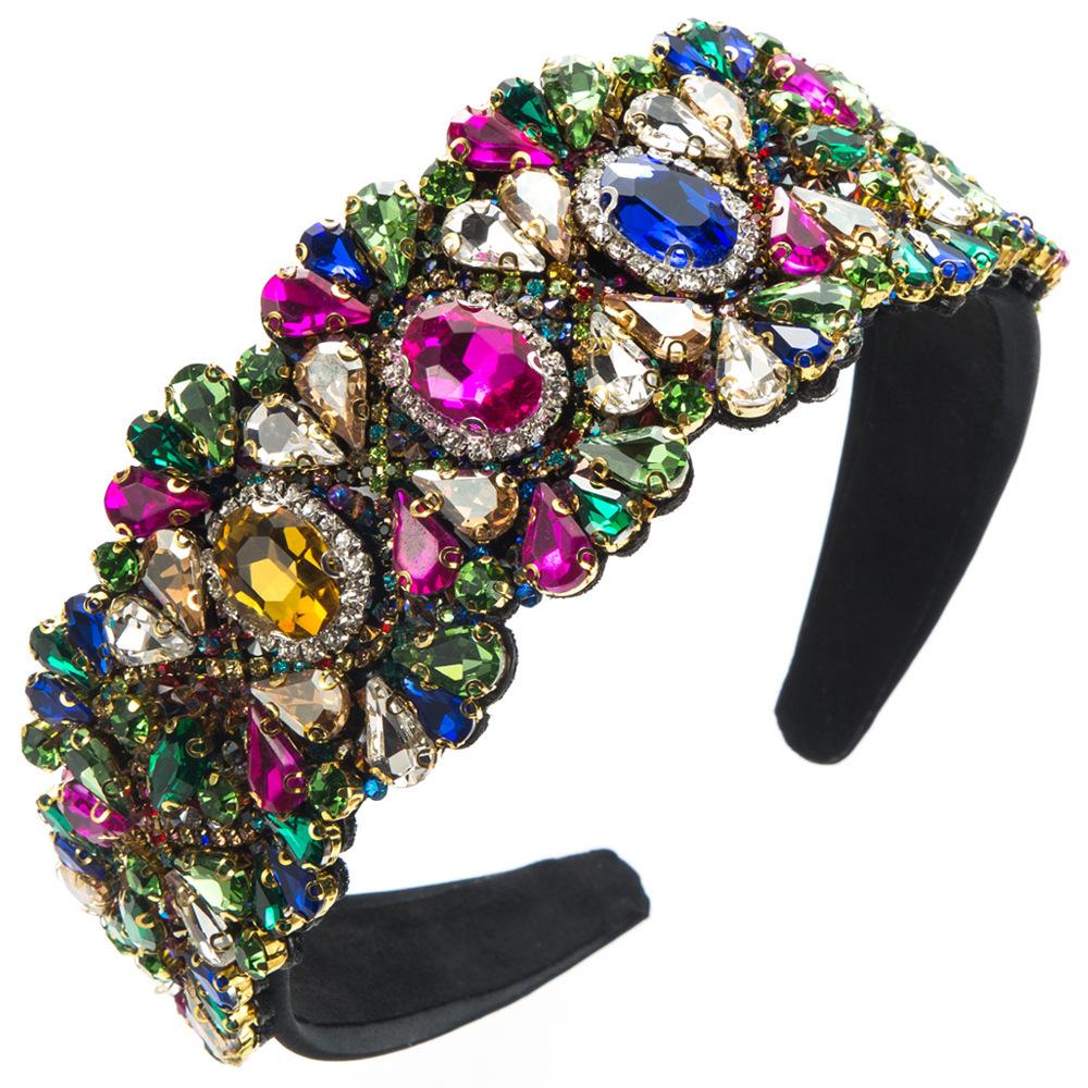 New Fashion Hairband with Wide Edge, High-end Headband for Formal Events, Elegant Hair Accessory