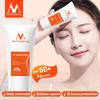 Solcreme SPF50+ Blegende Reparerende Solblok Hudbeskyttende Creme Anti-følsom Oliekontrol Fugtgivende Isolering