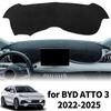 Fit for BYD Atto 3 2025-  Car Dashmat Dashboard Cover Pad Protective Carpet Leather Accessories DashMat Sunshade
