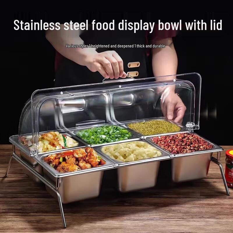 Stainless Steel Buffet Food Display Cover